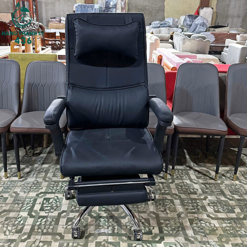 thanh ly ghe giam doc boc da co ke chan moi 99 3