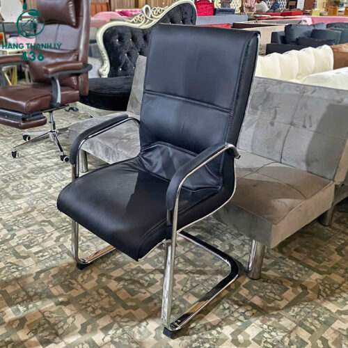 Thanh Lý Ghế Trưởng Phòng Bọc Da Chân Quỳ Mới 99% 5 thanh ly ghe truong phong boc da chan quy moi 99 2