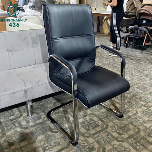 Thanh Lý Ghế Trưởng Phòng Bọc Da Chân Quỳ Mới 99% 4 thanh ly ghe truong phong boc da chan quy moi 99 3