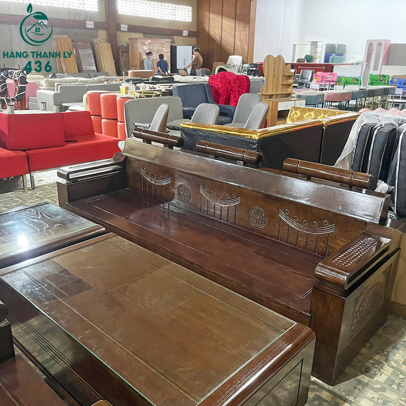 Thanh Lý Bộ Salon Gỗ Đối Xích Cao Cấp Mới 99% thanh-ly-salon-go-tu-nhien-5 Thanh Lý Bộ Salon Gỗ Đối Xích Cao Cấp Mới 99%
