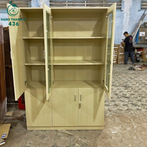 thanh ly tu ho so co canh kinh moi 99 nhieu mau 1