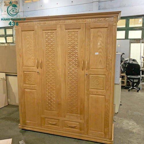Thanh Lý Tủ Quần Áo 4 Cánh Mới 99% 5 thanh ly tu quan ao 4 canh 6