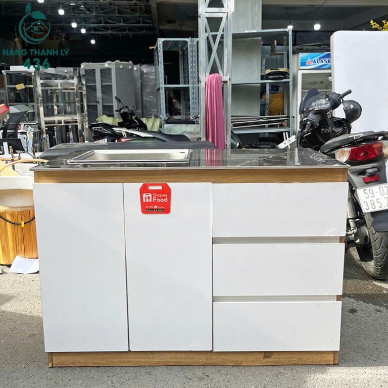 tu bep go ket hop mat da cu 1m2x85cm phoi trang 1
