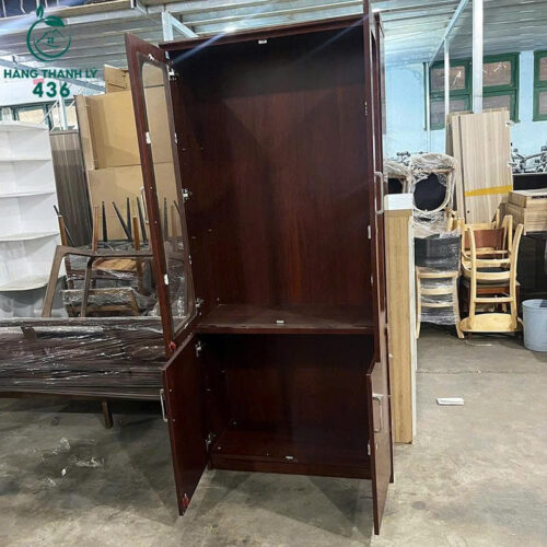 tu dung ho so van phong cu 2m x 90cm 2 tang 1