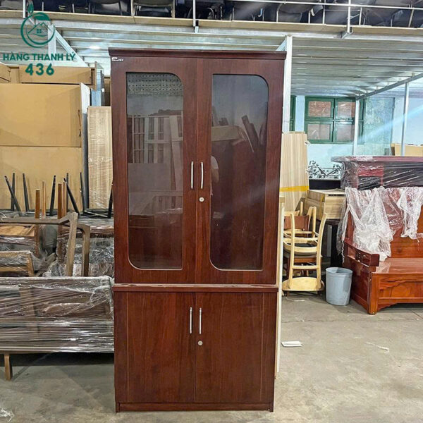 tu dung ho so van phong cu 2m x 90cm 2 tang 4