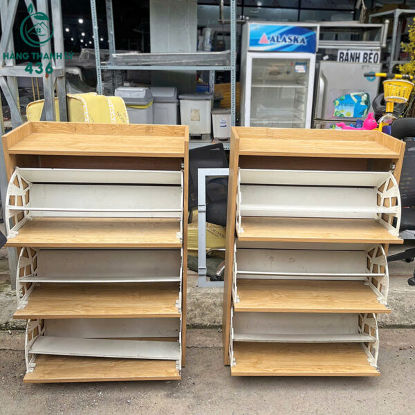 tu giay dep go cu 3 ngan rong rai 2