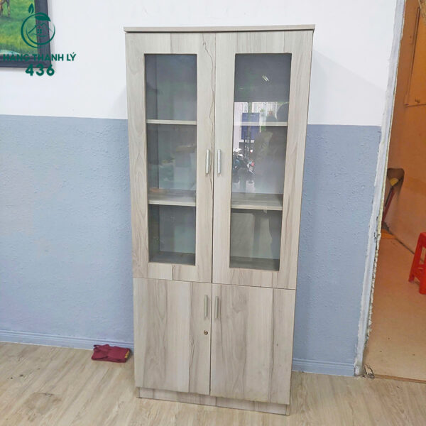 tu ho so go 4 canh cu 80cmx1m83 gia tot 1