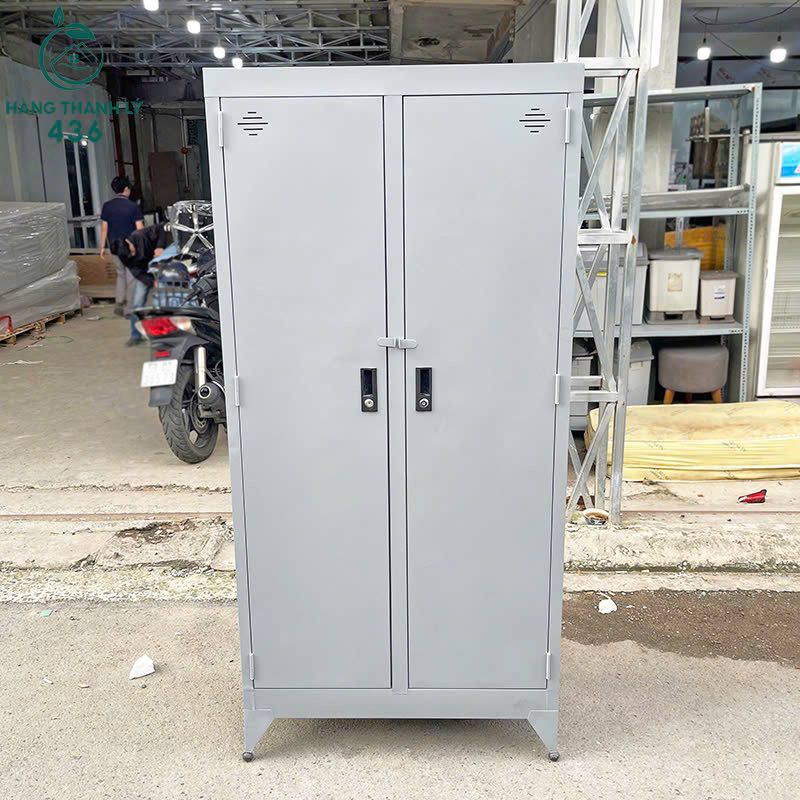 tu-ho-so-sat-2-canh-nhieu-ngan-moi-99-1 Tủ Hồ Sơ Sắt 2 Cánh Nhiều Ngăn Mới 99%