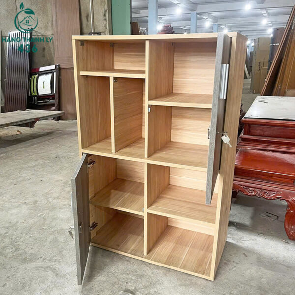 tu ho so van phong cu 1m2 x 80cm chan go 1