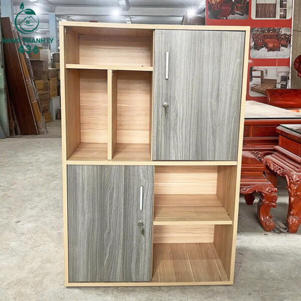 tu ho so van phong cu 1m2 x 80cm chan go 2