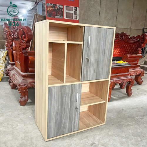 tu ho so van phong cu 1m2 x 80cm chan go 3