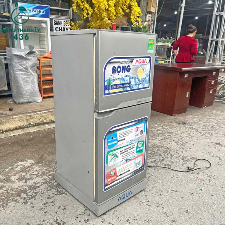 tu lanh aqua cu 125 lit 2 canh con dung tot 1