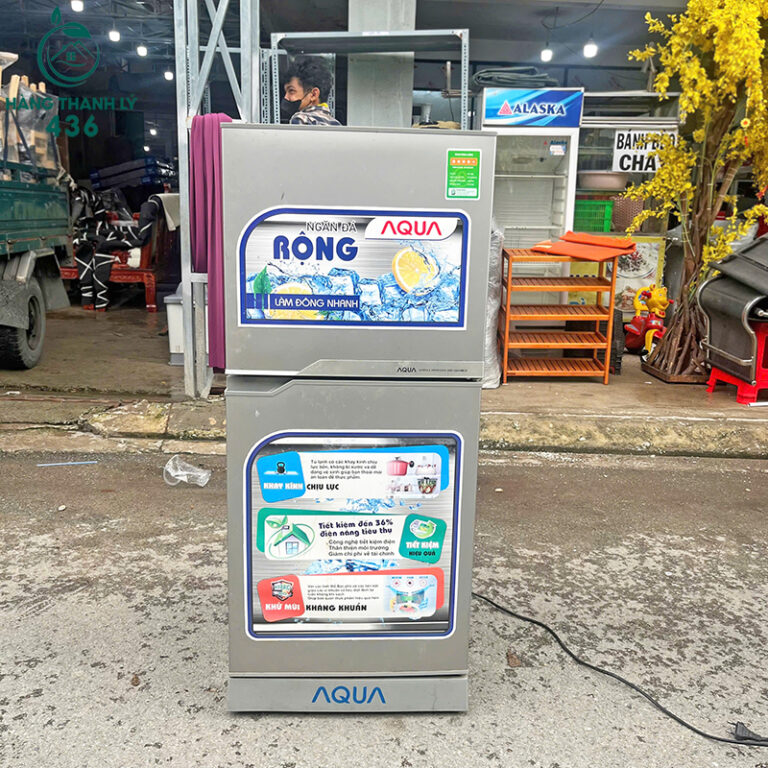 tu lanh aqua cu 125 lit 2 canh con dung tot 2