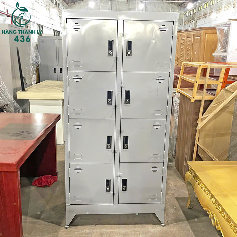 tu-locker-sat-6-ngan-dung-do-ca-nhan-moi-99-1 Tủ Locker Sắt 8 Ngăn Đựng Đồ Cá Nhân Mới 99%