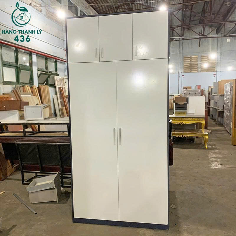 Tủ Quần Áo Cũ 2M5x1M2 5 Cánh Màu Trắng tu-quan-ao-cu-2m5x1m2-5-canh-mau-trang-1-1 Tủ Quần Áo Cũ 2M5x1M2 5 Cánh Màu Trắng