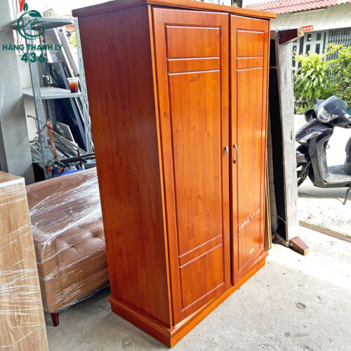 tu quan ao go thong cu 2 canh 1m2x1m9 hang dep 2