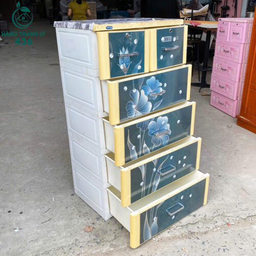 Tủ Quần Áo Nhựa Duy Tân Cũ 6 Ngăn Nhiều Màu 9 tu quan ao nhua duy tan cu 6 ngan nhieu mau 8