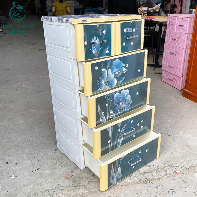 tu-quan-ao-nhua-duy-tan-cu-6-ngan-nhieu-mau-8 Tủ Quần Áo Nhựa Duy Tân Cũ 6 Ngăn Nhiều Màu