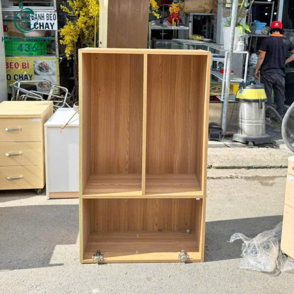 tu trung bay go cu thiet ke 3 ngan cach tan doc dao 2