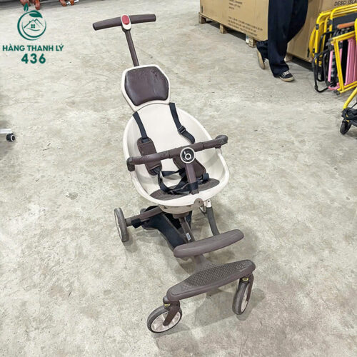 Xe Đẩy Em Bé Cũ Thiết Kế Gấp Gọn Màu Nâu 3 xa kho xe day em be gia re nhieu mau 3