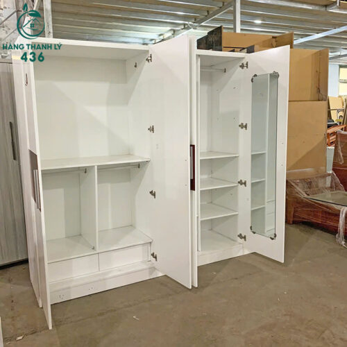 Tủ Quần Áo 4 Cánh Cũ 2M4x2M Liền Kệ 5 z7037087550729 40638de2ade3b8216c0dd88dcfaeaafe