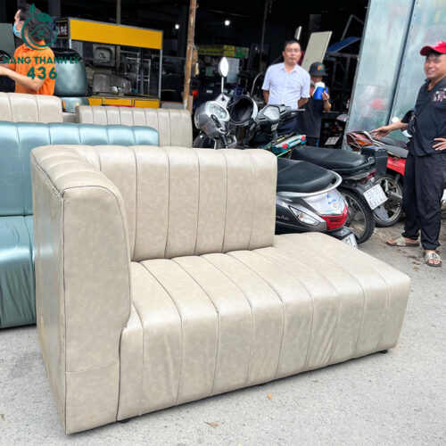 Sofa Góc Cũ Chữ L Màu Kem (Nhiều Mẫu) 4 1m6 x 70cm 2