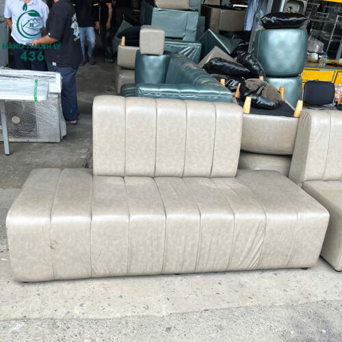 Sofa Góc Cũ Chữ L Màu Kem (Nhiều Mẫu) 6 70cm 1m8 2