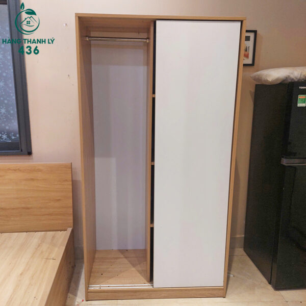 Tủ Quần Áo Cũ Cửa Lùa 1M9x1M 2 Cánh (2) Tu Quan Ao Cu Cua Lua 1M9x1M 2 Canh 2
