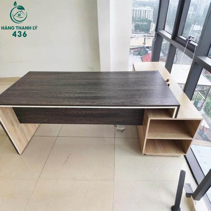 Bàn Giám Đốc Cũ Chữ L 2MX1M6 Sang Trọng Có Hộc Tủ ban-giam-doc-cu-chu-l-2mx1m6-sang-trong-co-hoc-tu-2 Bàn Giám Đốc Cũ Chữ L 2MX1M6 Sang Trọng Có Hộc Tủ