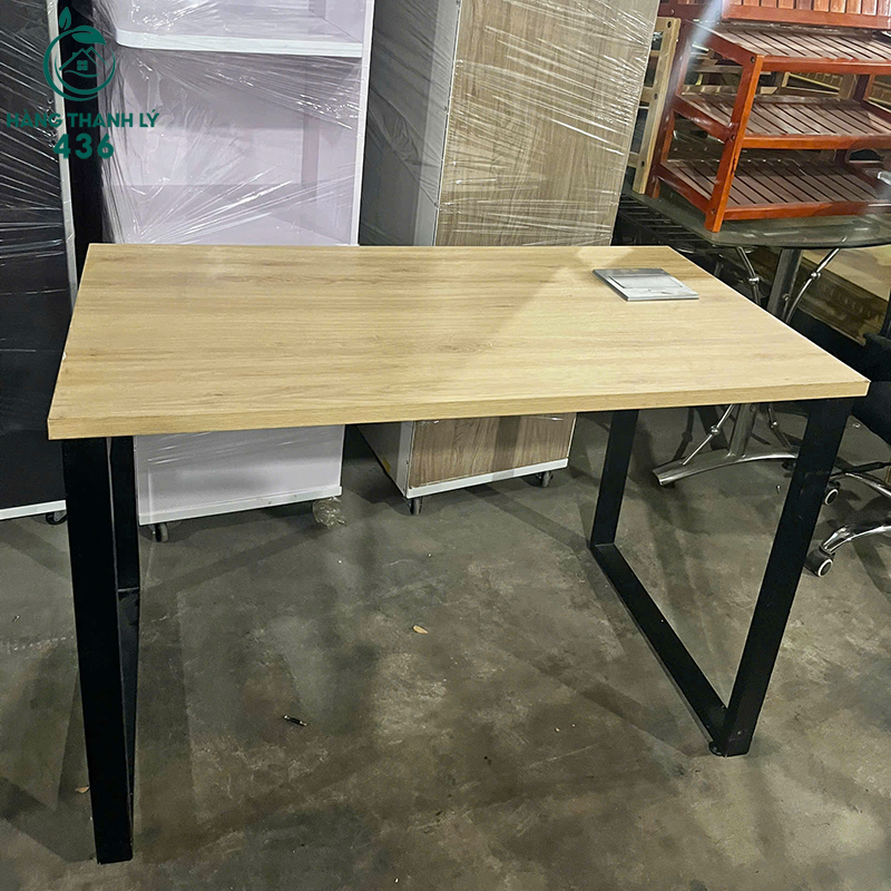 ban-lam-viec-cu-1m1x75cm-phu-hop-khong-gian-nho-1 Bàn Làm Việc Cũ 1M1x75CM Chân Chữ U