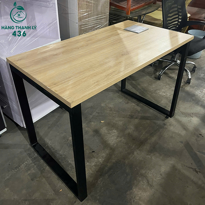ban-lam-viec-cu-1m1x75cm-phu-hop-khong-gian-nho-2 Bàn Làm Việc Cũ 1M1x75CM Chân Chữ U