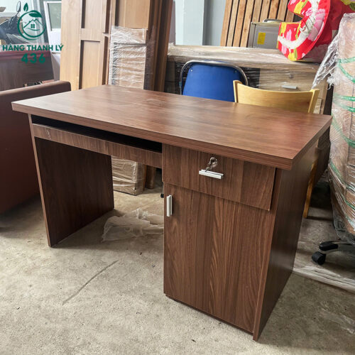 Bàn Làm Việc Cũ 1M2X60cm Có Hộc Tủ Tiện Dụng 6 ban lam viec cu 1m2x60cm co hoc tu tien dung 1