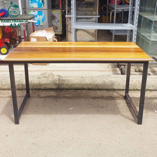 ban-lam-viec-cu-1m4-chan-chu-u-mat-go-dep (3) ban lam viec cu 1m4 chan chu u mat go dep 3