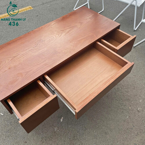 Bàn Làm Việc Cũ Có Ngăn Chứa Đồ Mặt Vân Đẹp 5 ban lam viec cu co ngan chua do mat van dep 2