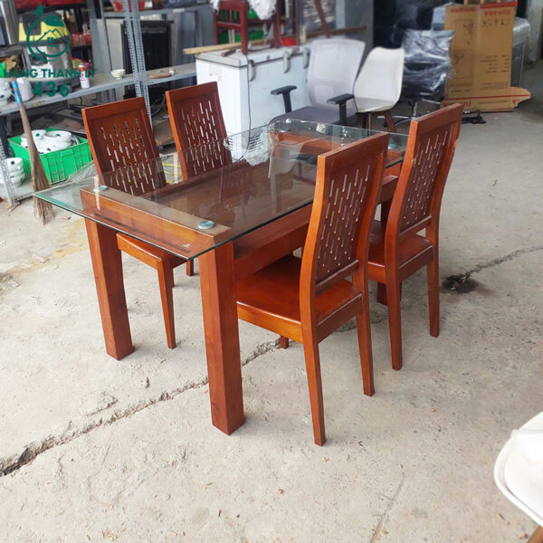 bo ban ghe an go cu tua lung khe be mat phang li 1