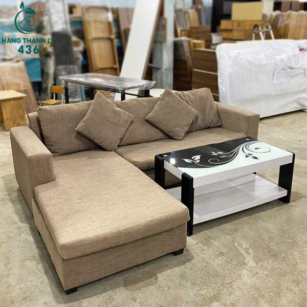 bo ban ghe sofa phong khach cu goc chu l mau nau 2