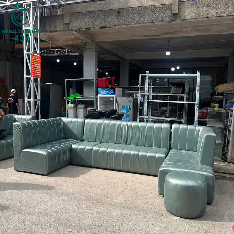bo-sofa-da-cu-mau-xanh-3m5x1m6-kem-don-nhieu-mau-3 Bộ Sofa Da Cũ 3M5x1M6 Kèm Đôn Có Thể Tách Rời (Nhiều Mẫu)