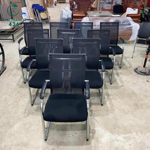 Ghế Chân Quỳ Cũ Lưng Lưới Màu Đen Hãng Hòa Phát 8 ghe chan quy cu lung luoi mau den hang hoa phat 1