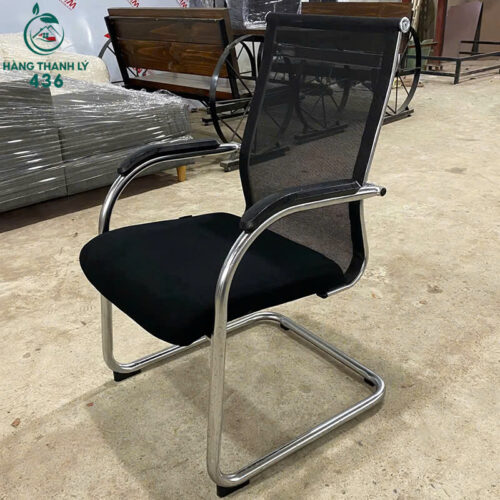 Ghế Chân Quỳ Cũ Lưng Lưới Màu Đen Hãng Hòa Phát 4 ghe chan quy cu lung luoi mau den hang hoa phat 3