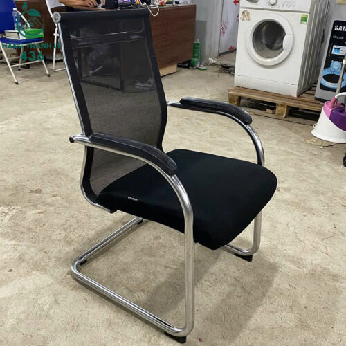 Ghế Chân Quỳ Cũ Lưng Lưới Màu Đen Hãng Hòa Phát 5 ghe chan quy cu lung luoi mau den hang hoa phat 4