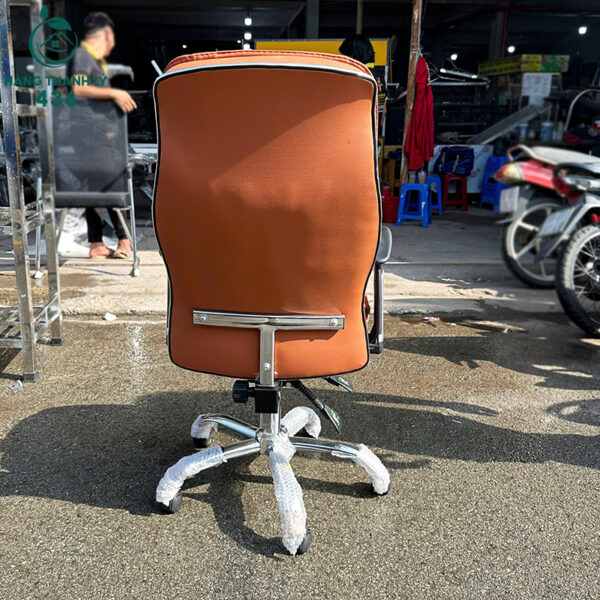 ghe giam doc xoay mau nau cam cu co tay vin 2