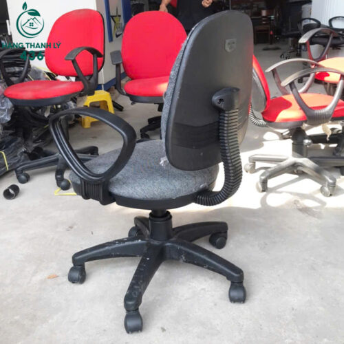 ghe xoay van phong cu mau xam den gia re 3