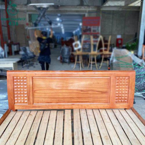 Giường Ngủ Cũ Gỗ Xoan 1M6X2M Chạm Khắc Đẹp Mắt 5 giuong ngu cu go xoan 1m6x2m 1