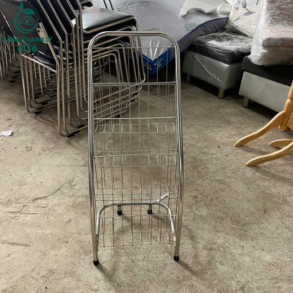 ke de tai lieu cu inox chong ri set rat ben 1