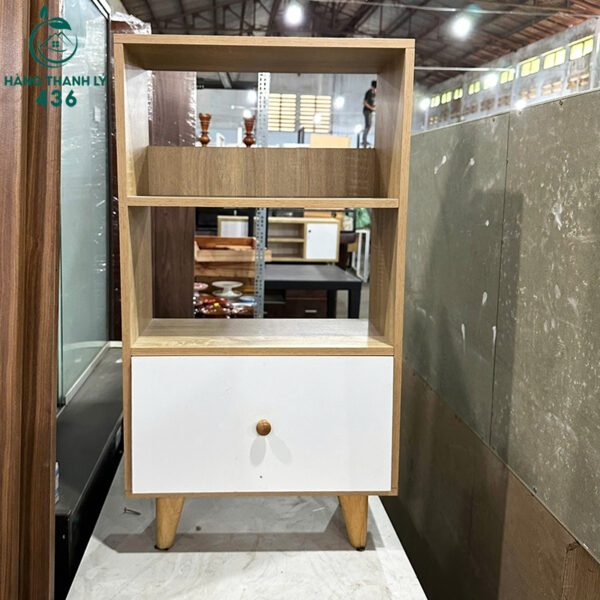 ke dung sach cu thiet ke 2 tang 3