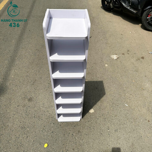 ke giay cu 6 ngan mau trang hang dep 1