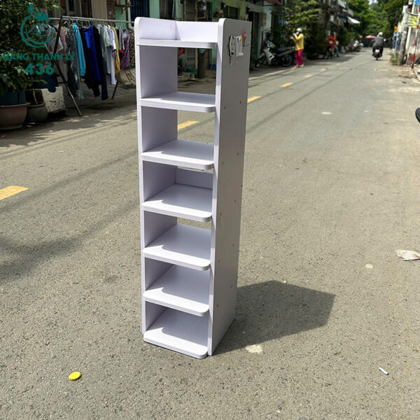 ke giay cu 6 ngan mau trang hang dep 3