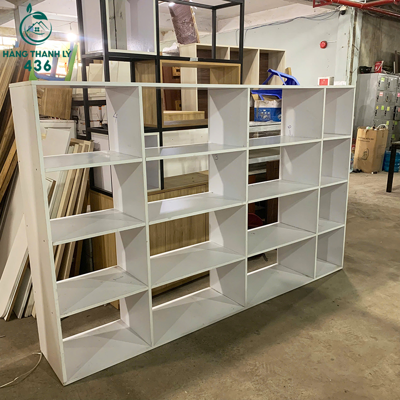 Kệ Sách Cũ 2M4X1M5 Màu Trắng Chia Nhiều Ô Vuông ke-sach-cu-2m4x1m5-mau-trang-chia-nhieu-o-vuong-2 Kệ Sách Cũ 2M4X1M5 Màu Trắng Chia Nhiều Ô Vuông