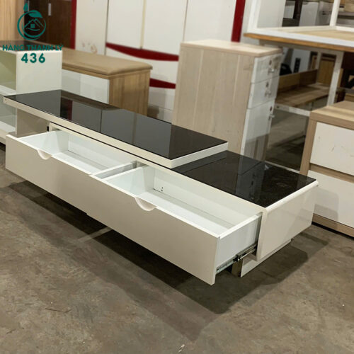 Kệ TiVi Cũ Mặt Kính Đen Bề Mặt Sáng Bóng Sang Trọng 3 ke tv cu mat kinh den be mat sang bong sang trong 1