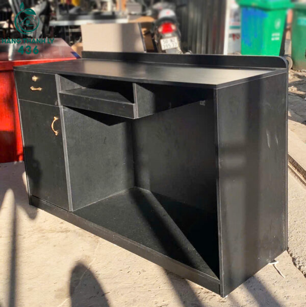 quay le tan cu go 1m4x48cm mau den kem hoc tu 4